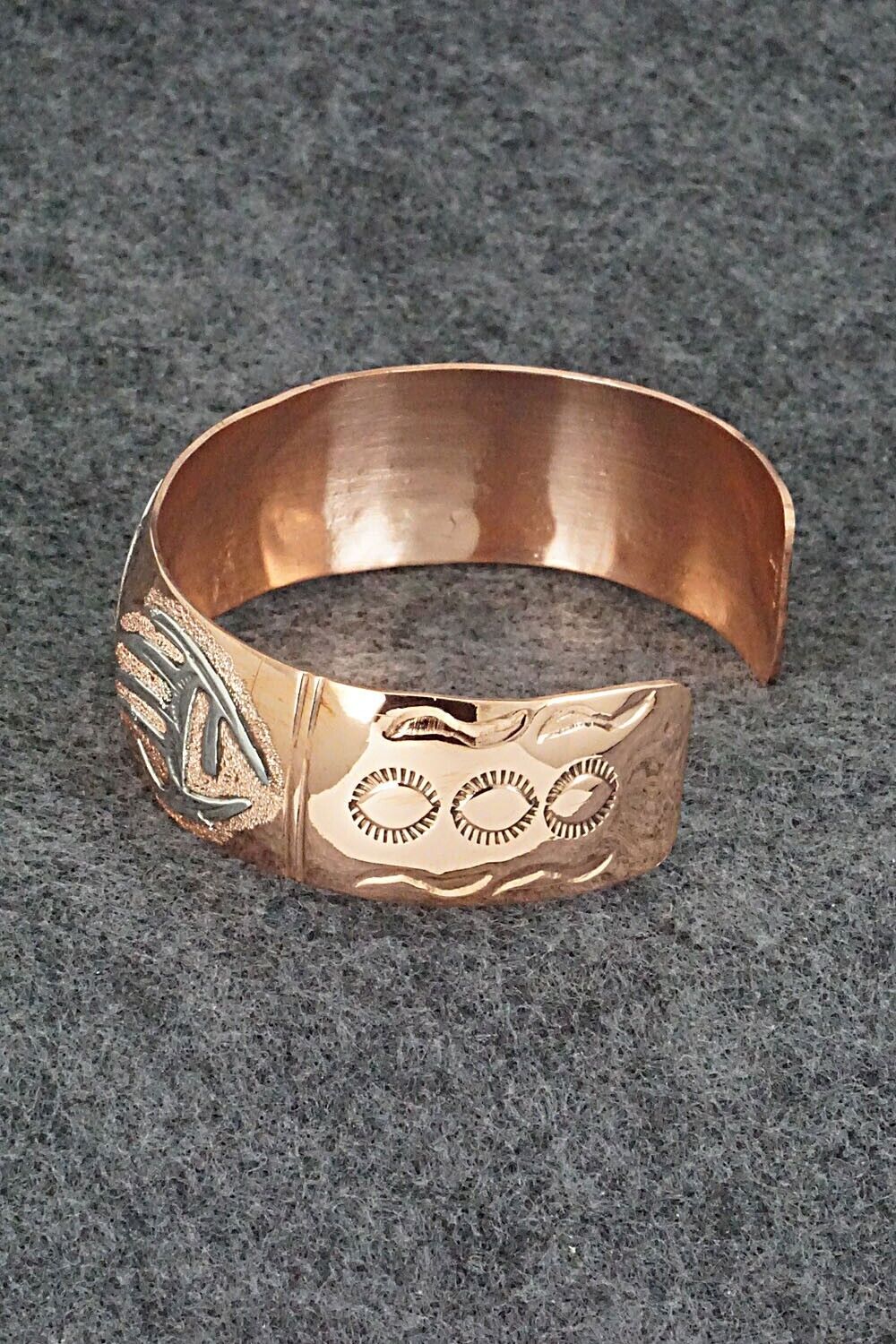 Copper & Sterling Silver Bracelet - Charlene Begay