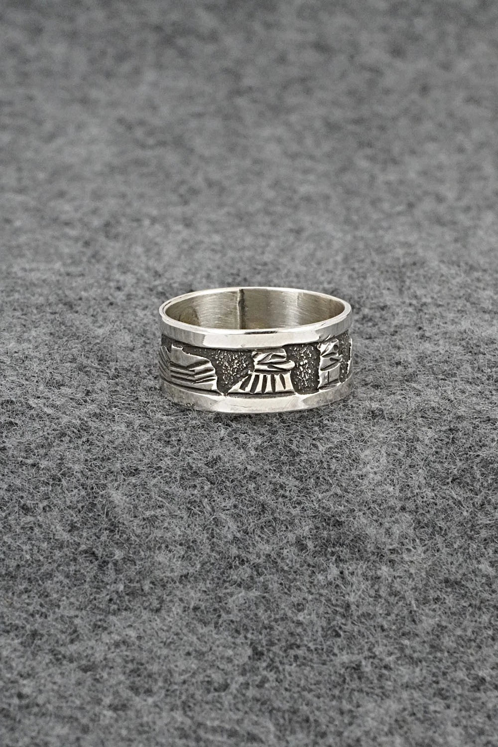 Sterling Silver Ring - Elaine Becenti - Size 10