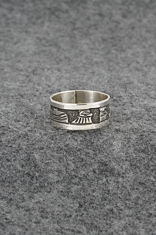 Sterling Silver Ring - Elaine Becenti - Size 10