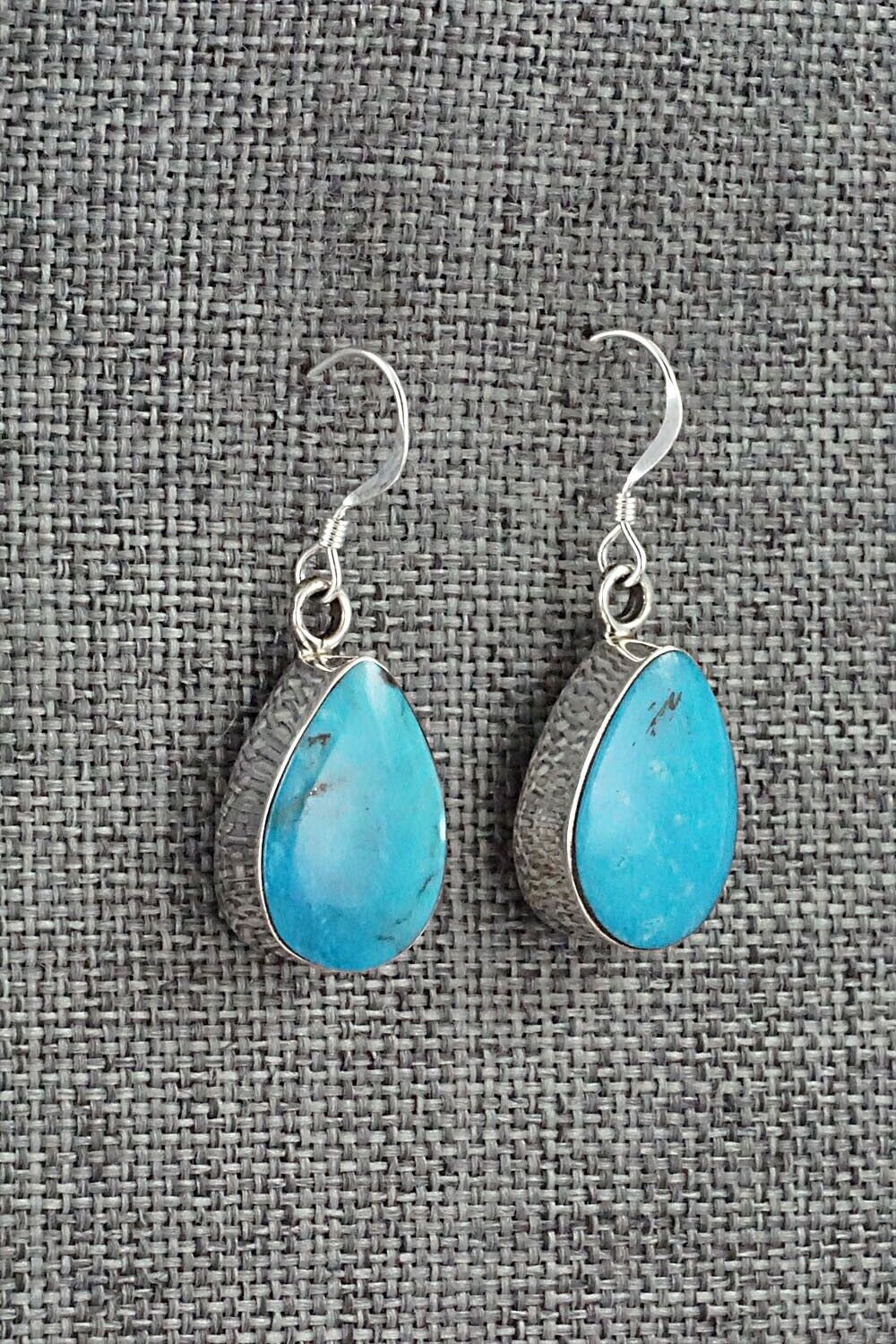 Turquoise & Sterling Silver Earrings - Sadie Jim