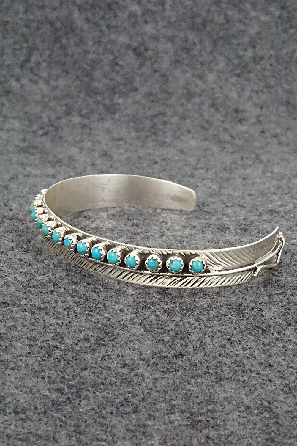 Turquoise and Sterling Silver Bracelet - Aaron Davis