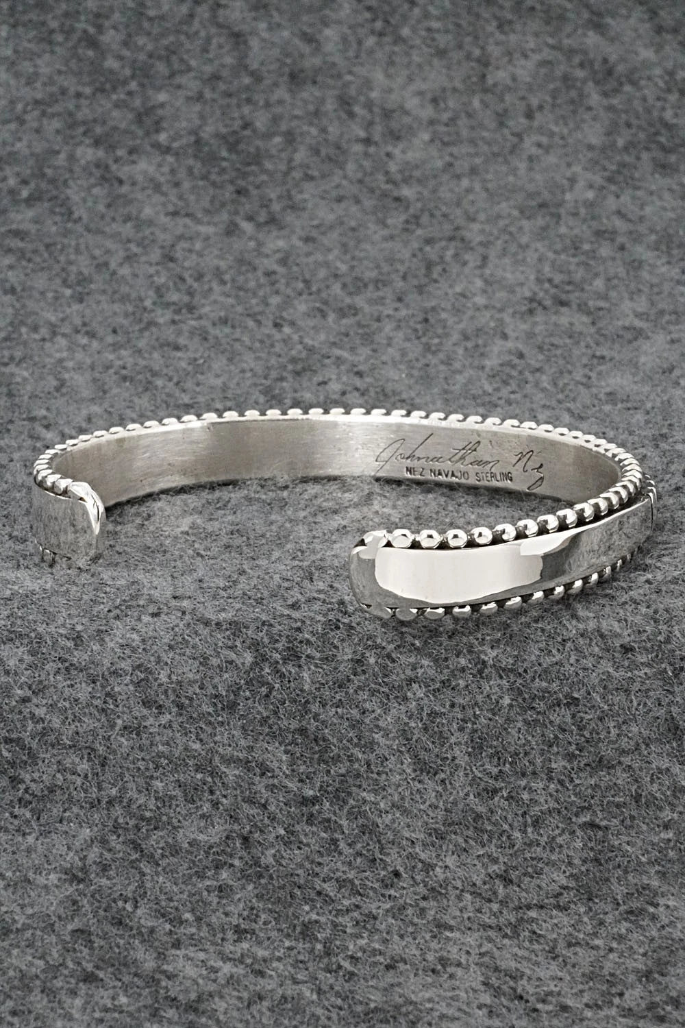 Sterling Silver Bracelet - Jonathan Nez
