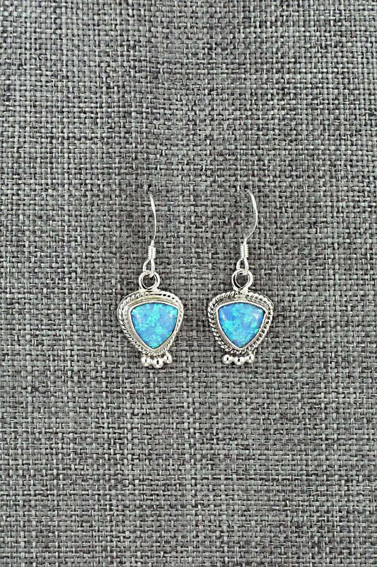 Opalite & Sterling Silver Earrings - Sharon McCarthy