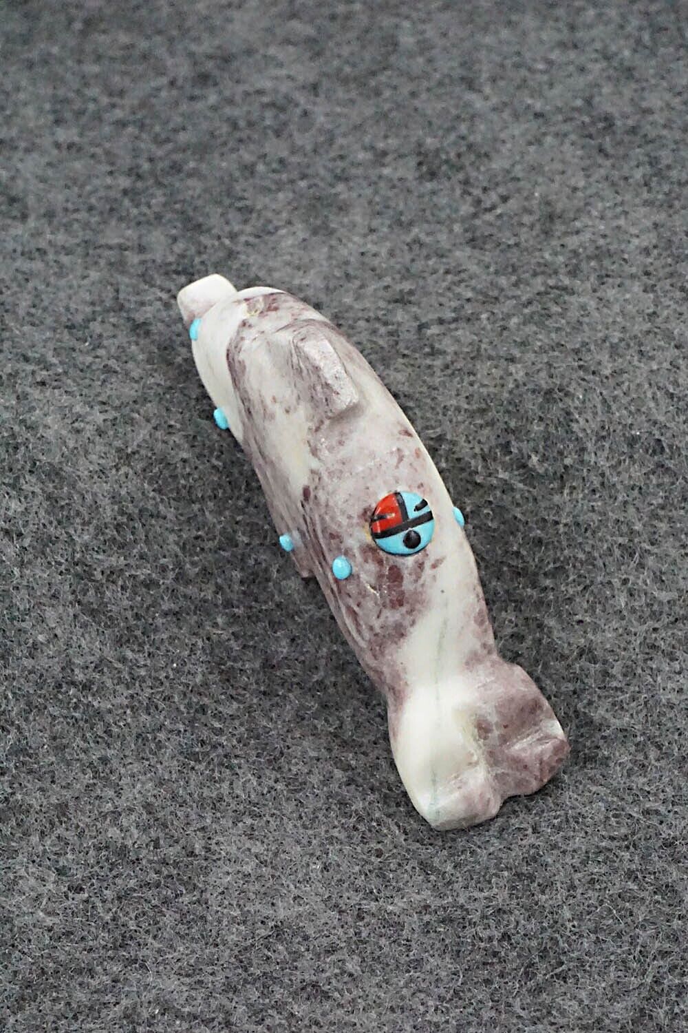 Dolphin Zuni Fetish Carving - Danette Laate