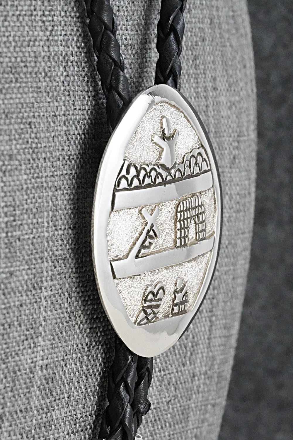 Sterling Silver Bolo Tie - Roger John