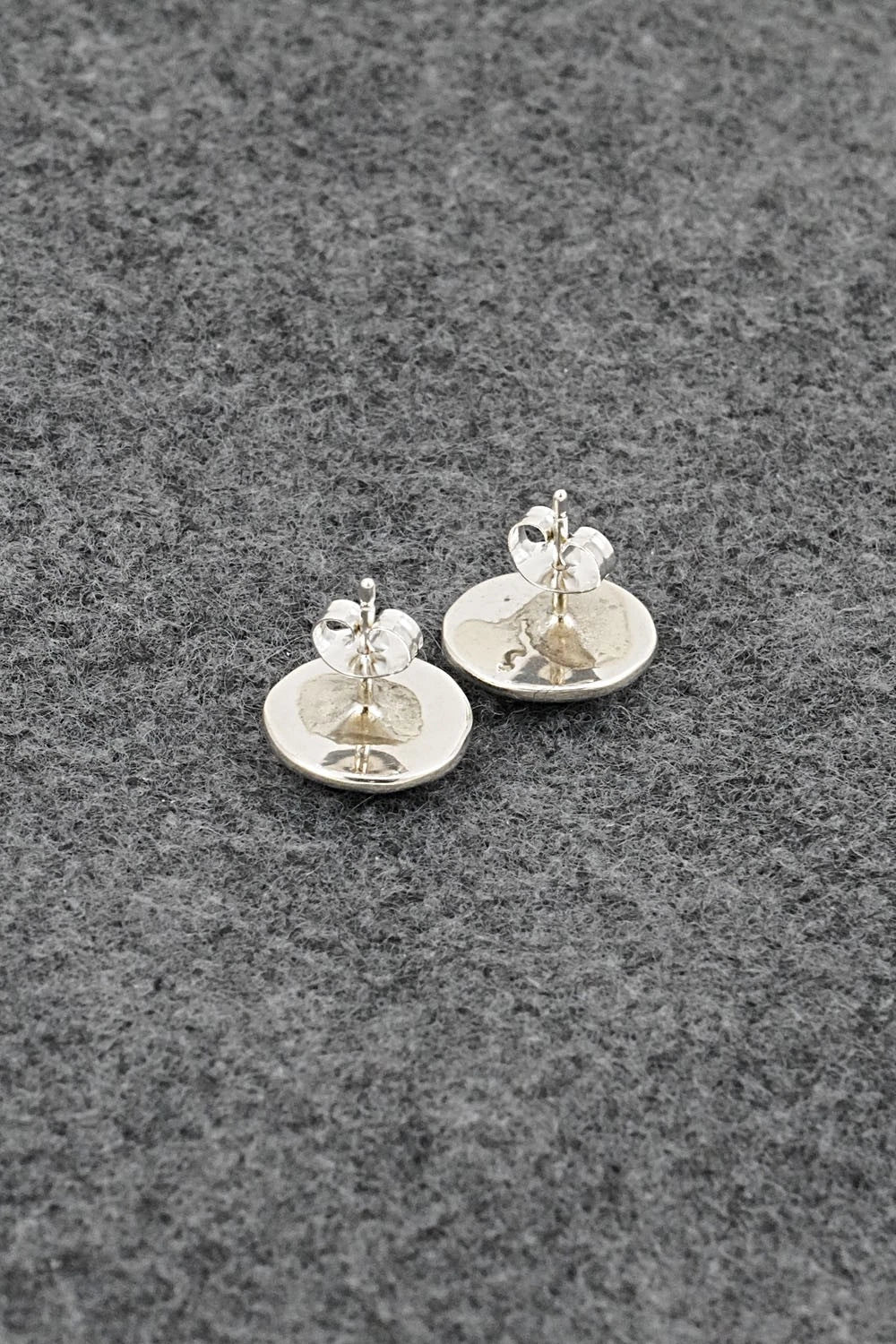 Turquoise & Sterling Silver Earrings - Orena Leekya