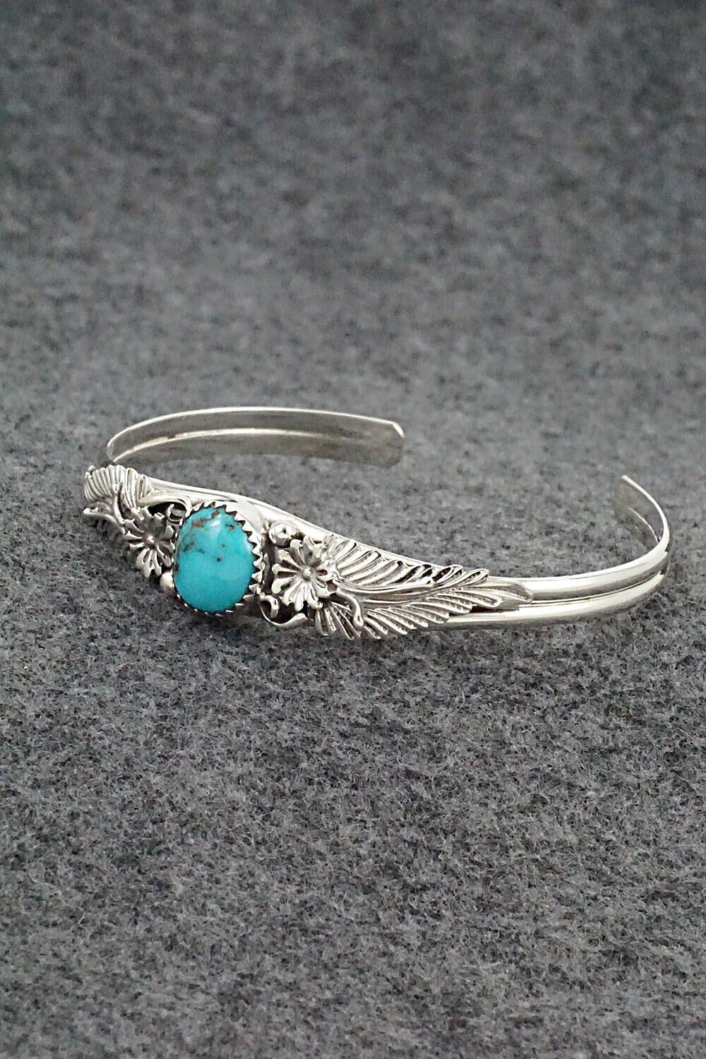 Turquoise & Sterling Silver Bracelet - Harris Largo