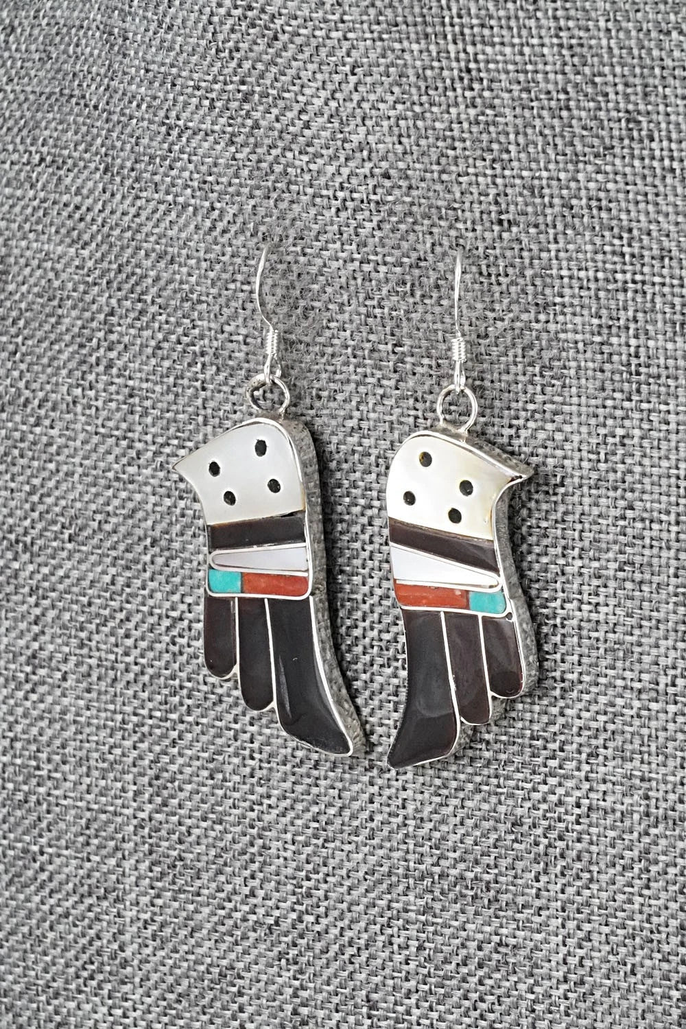Multi-Stone & Sterling Silver Inlay Necklace Set - Bobby Shack