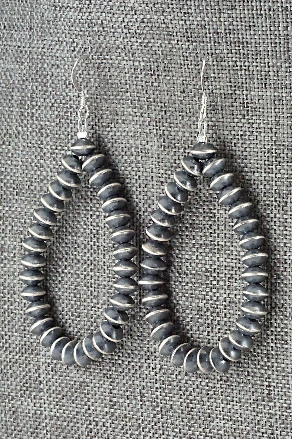 Sterling Silver Beaded Earrings - Louise Joe