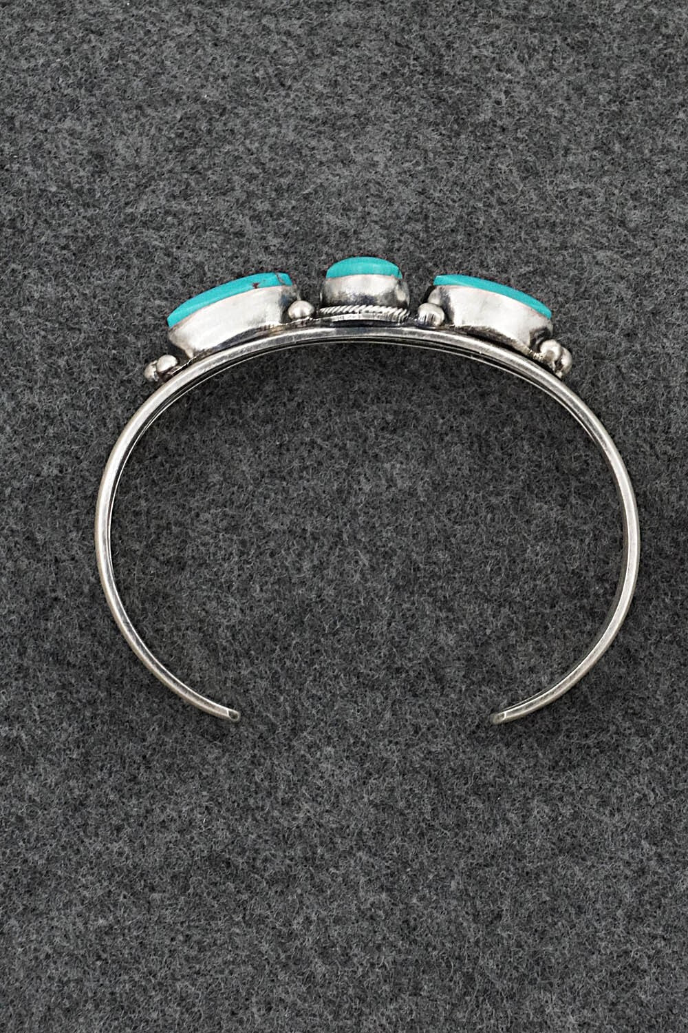 Turquoise & Sterling Silver Bracelet - Darrin Livingston