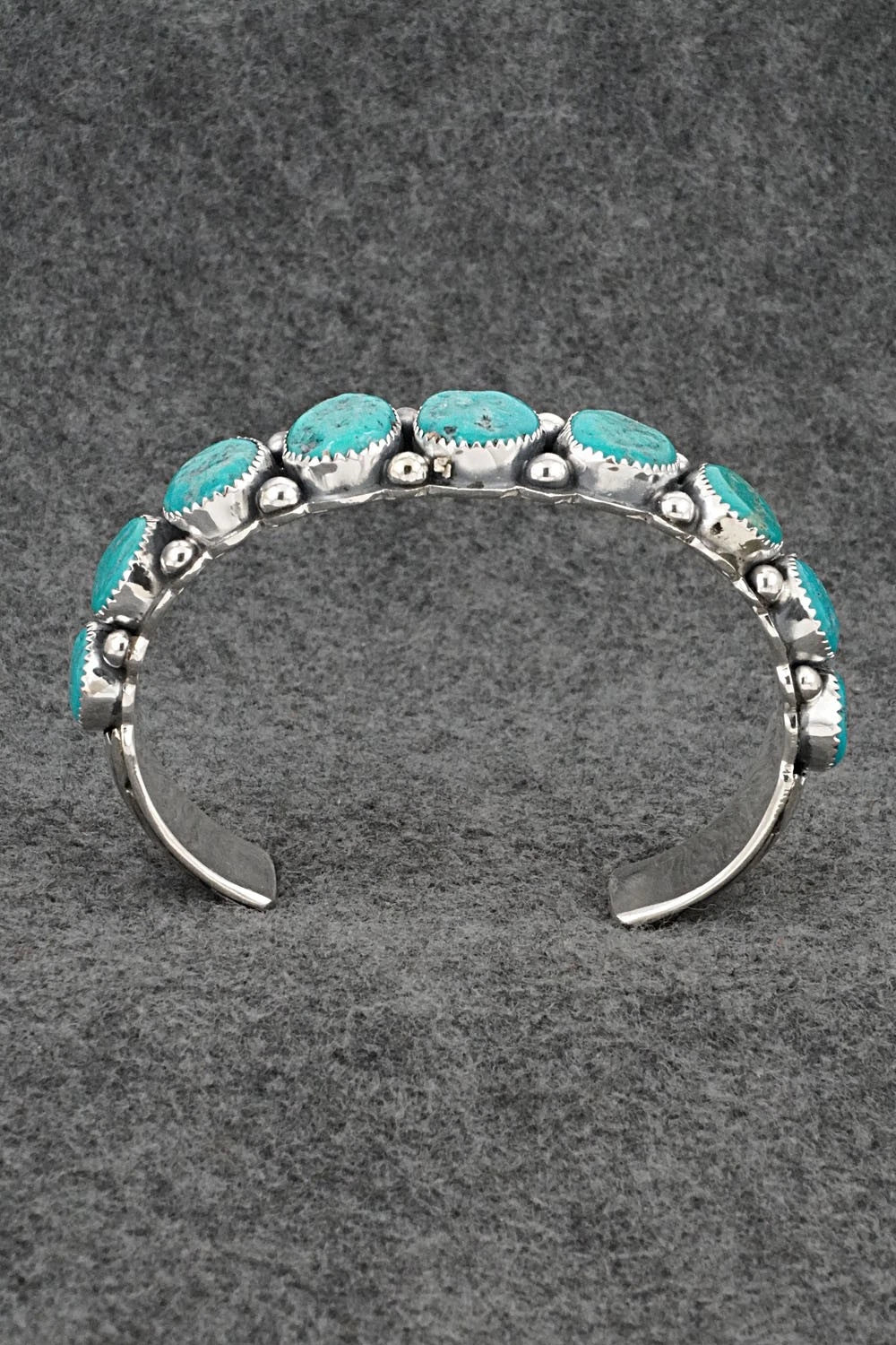 Turquoise & Sterling Silver Bracelet - Wilbert Muskett Sr.