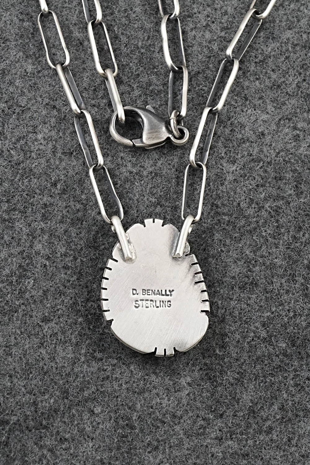 Turquoise & Sterling Silver Necklace - Daniel Benally