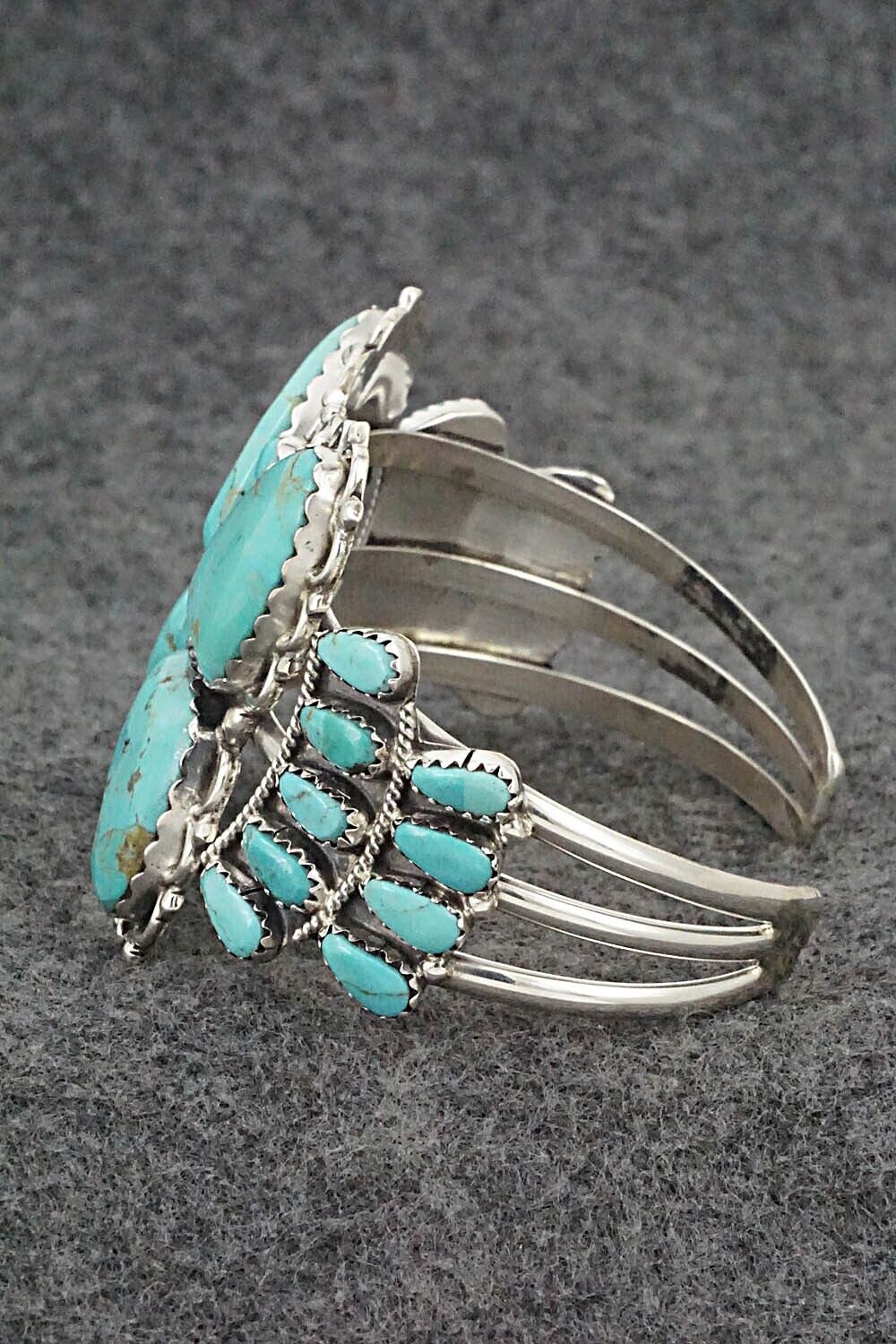 Turquoise & Sterling Silver Bracelet - Zeita Begay