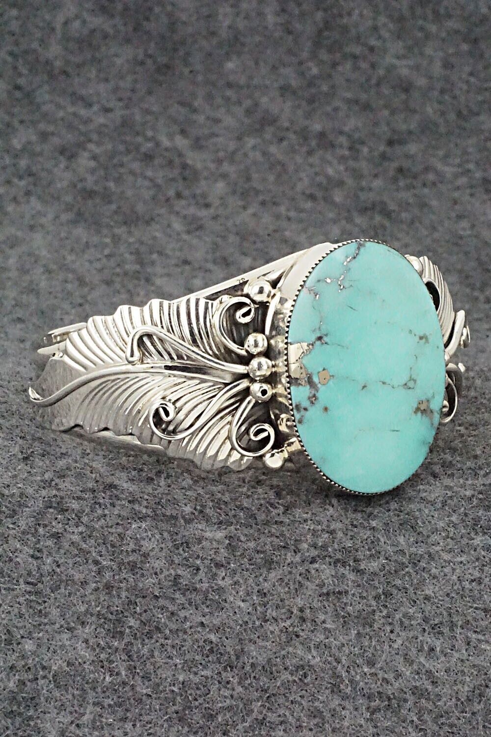 Turquoise & Sterling Silver Bracelet - Gilbert Smith