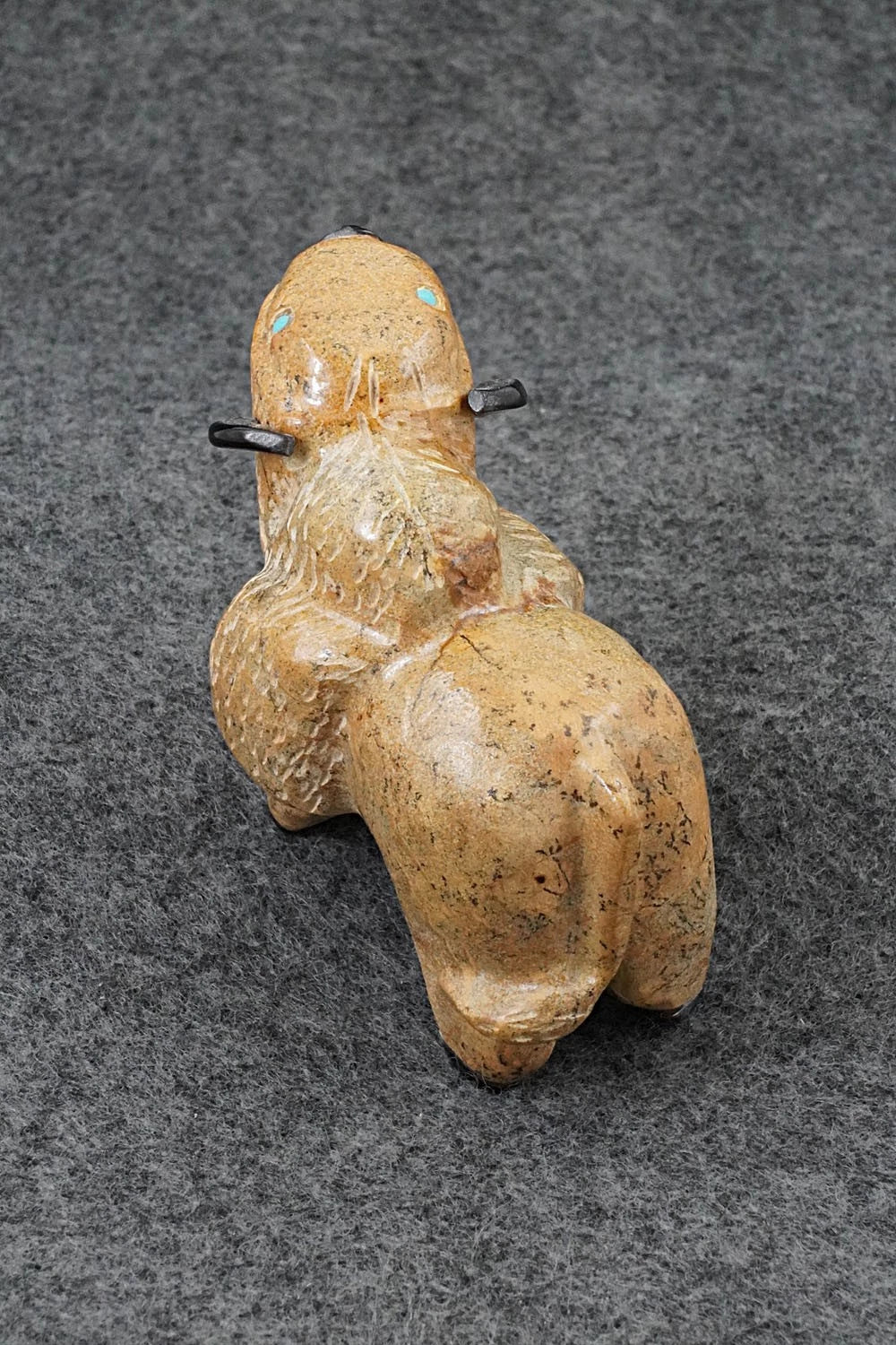 Buffalo Zuni Fetish Carving - Freddie Leekya