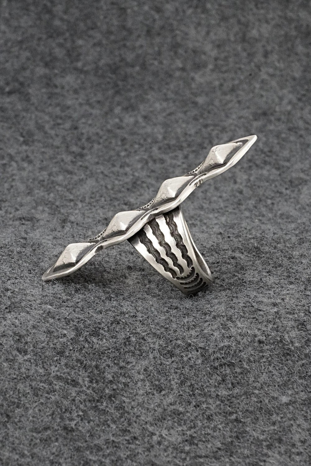 Sterling Silver Ring - Calvin Martinez - Size 8
