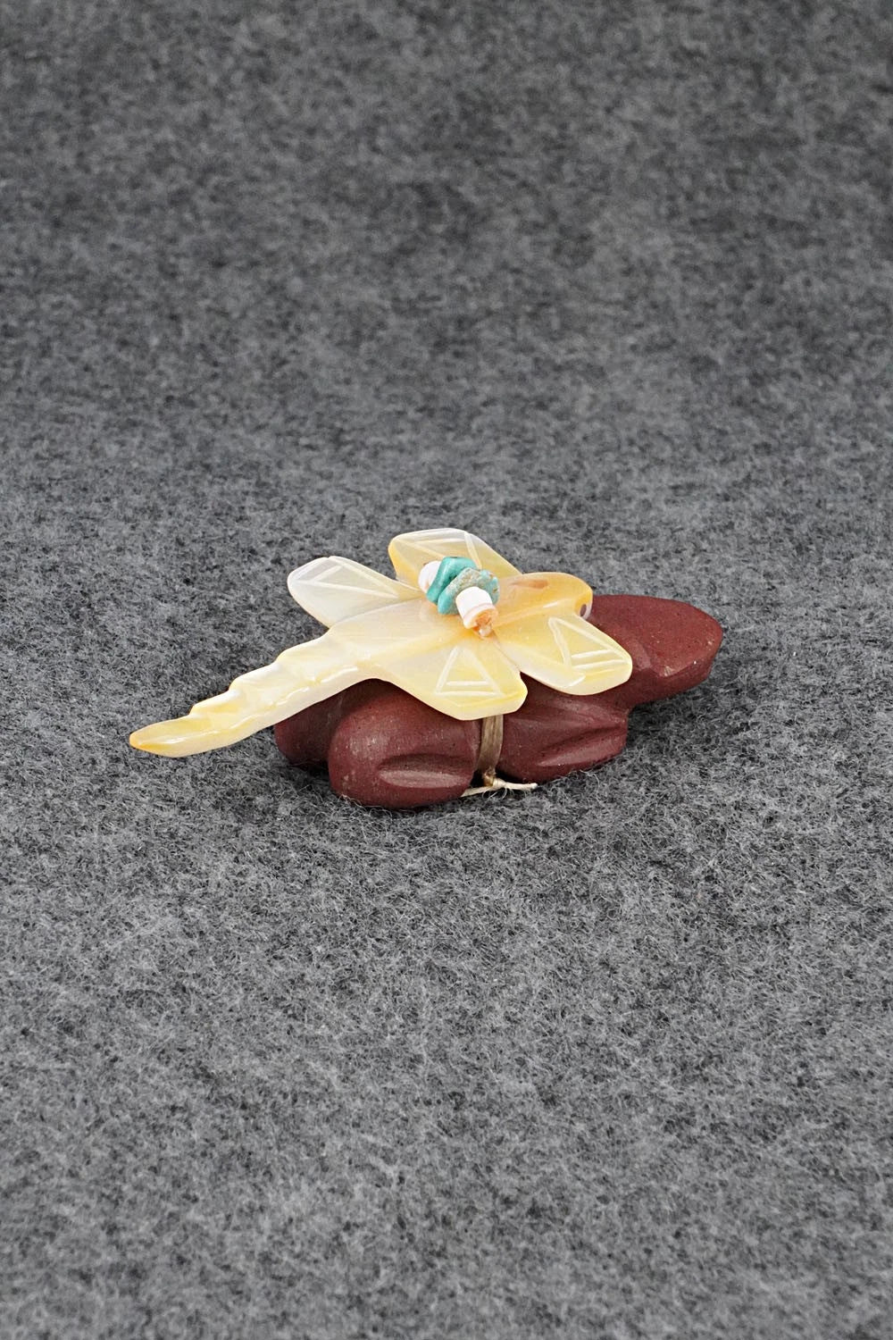 Frog Zuni Fetish Carving - Daisy Rose Leonard