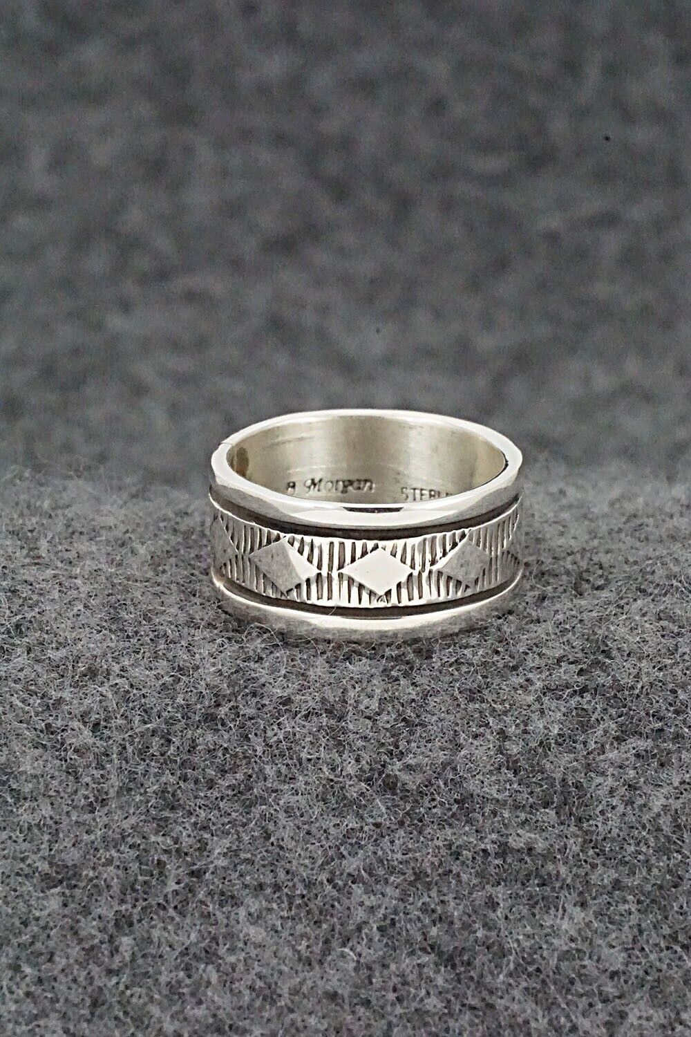 Sterling Silver Ring - Bruce Morgan - Size 8