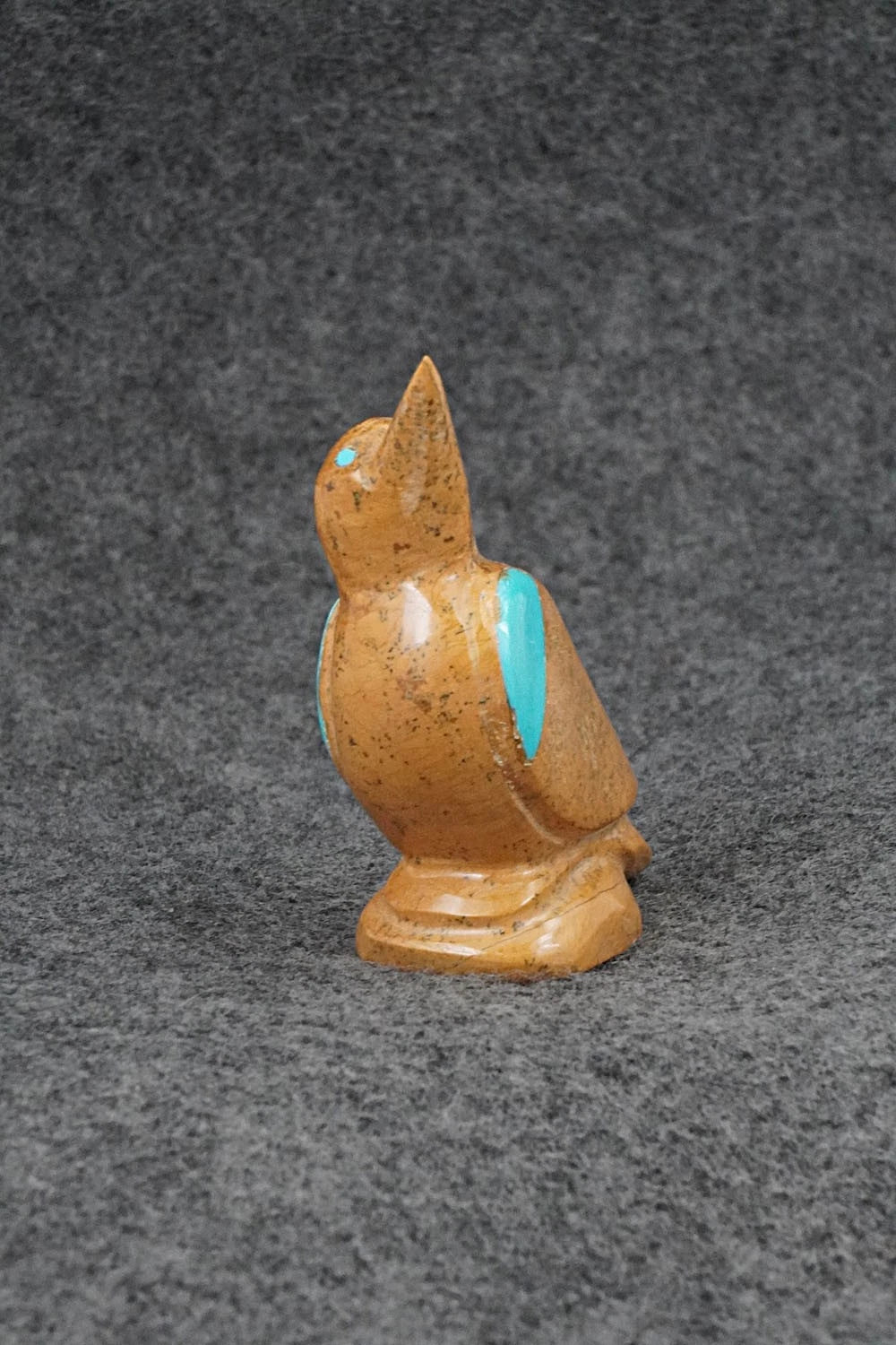 Bird Zuni Fetish Carving - Enrike Leekya