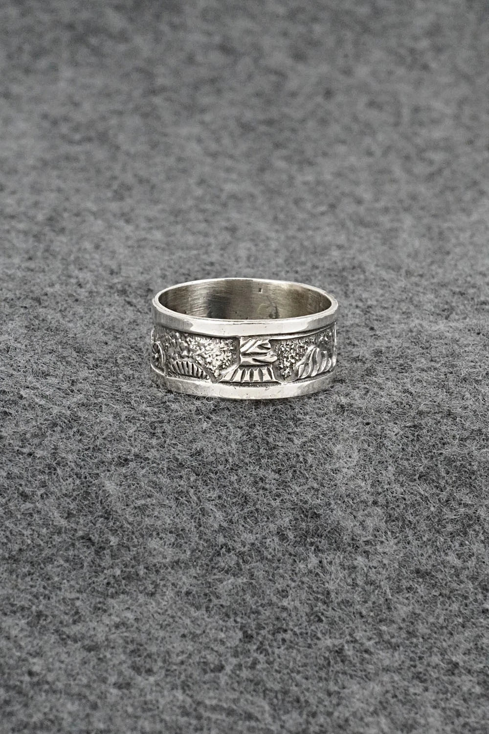 Sterling Silver Ring - Elaine Becenti - Size 11