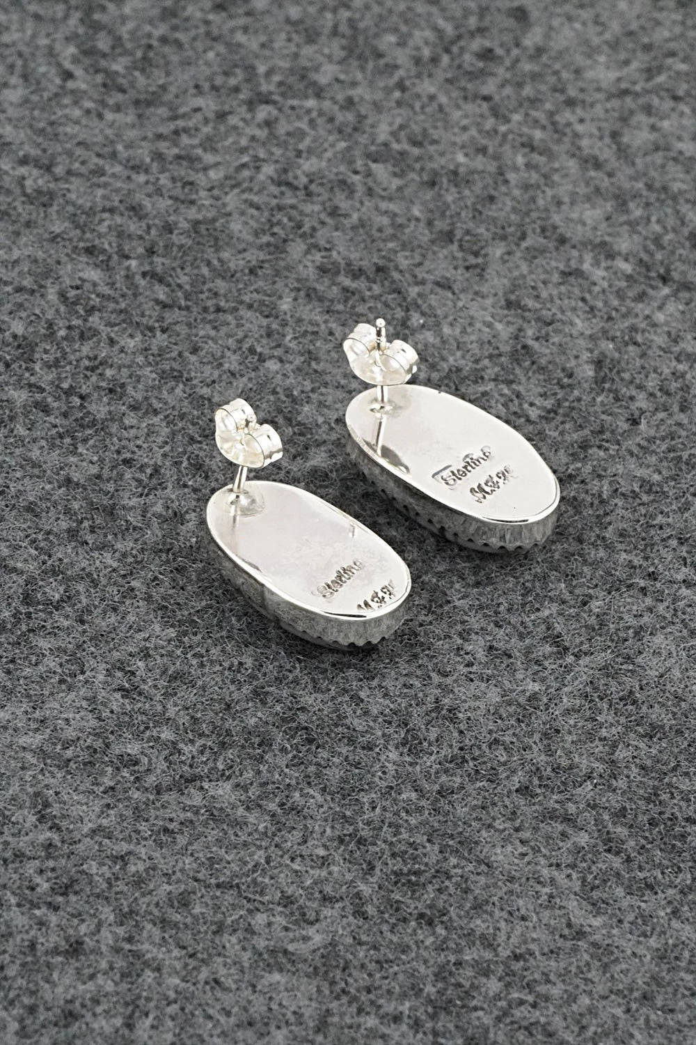 Morado & Sterling Silver Earrings - Murray Hannaweeka