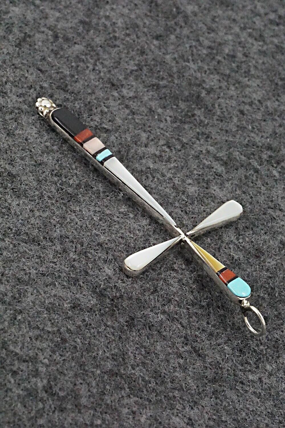 Multi-Stone & Sterling Silver Pendant - Sylvester Noche
