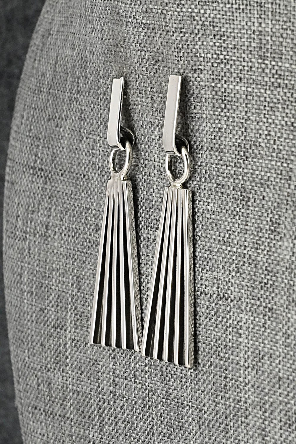 Sterling Silver Earrings - Tom Hawk