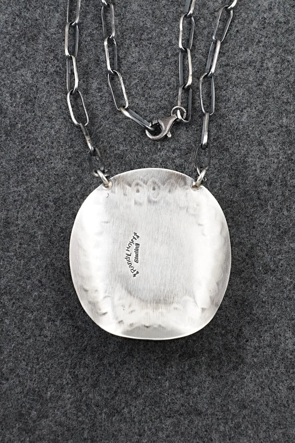 Turquoise & Sterling Silver Necklace - Randy Boyd