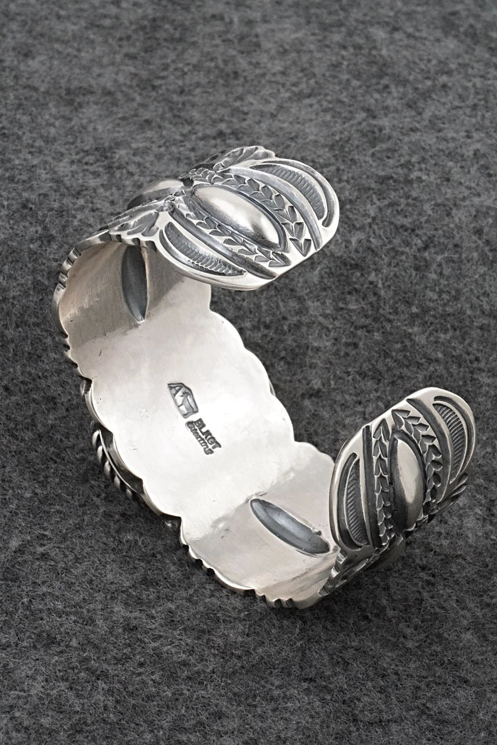 Turquoise & Sterling Silver Bracelet - Arnold Blackgoat