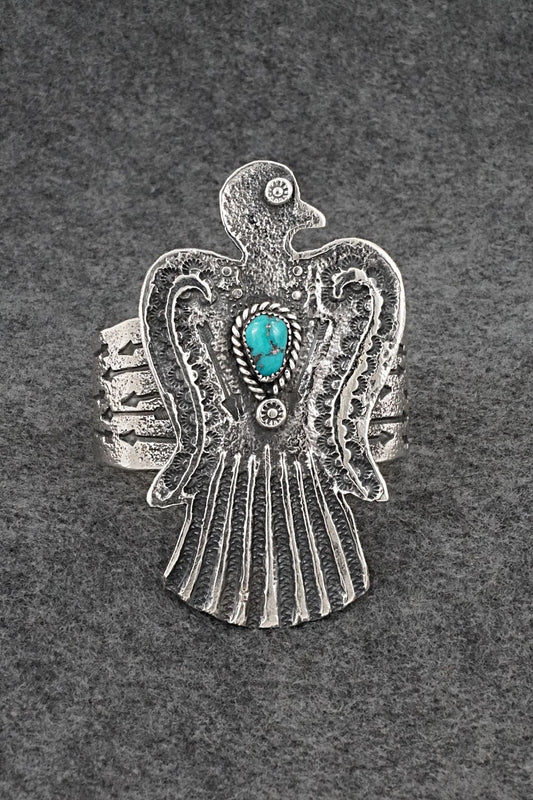 Turquoise & Sterling Silver Bracelet - Delbert Arviso