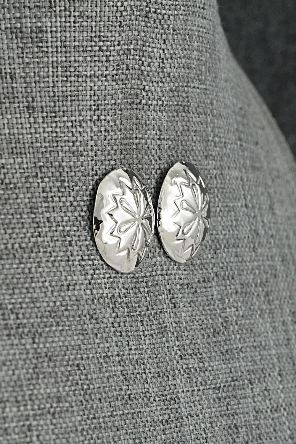 Turquoise & Sterling Silver Necklace and Earrings Set - Tim Thompson