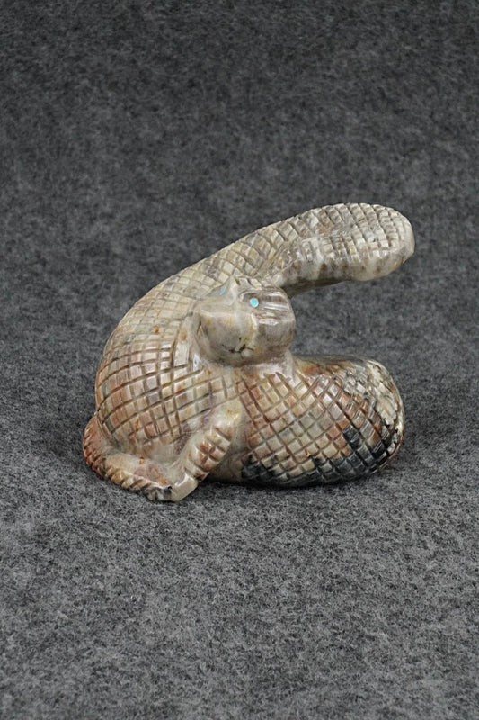 Rattlesnake Zuni Fetish Carving - Paulette & Farlan Quam