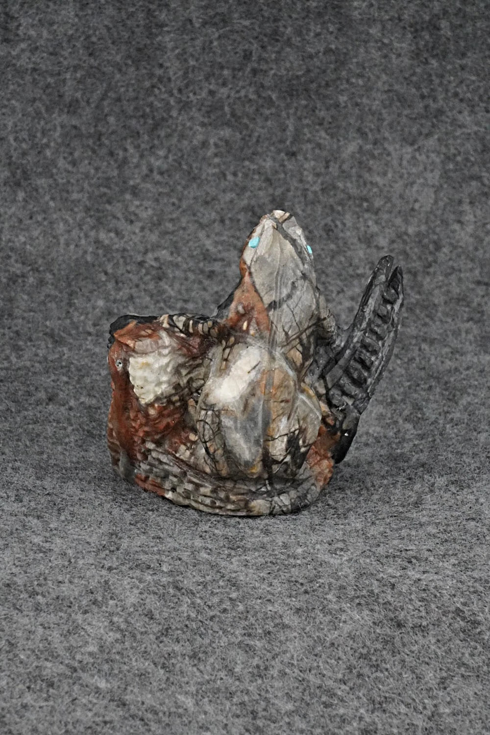 Frog Zuni Fetish Carving - Herbert Him