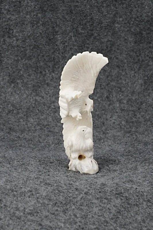 Eagles Zuni Fetish Carving - Lewis Malie