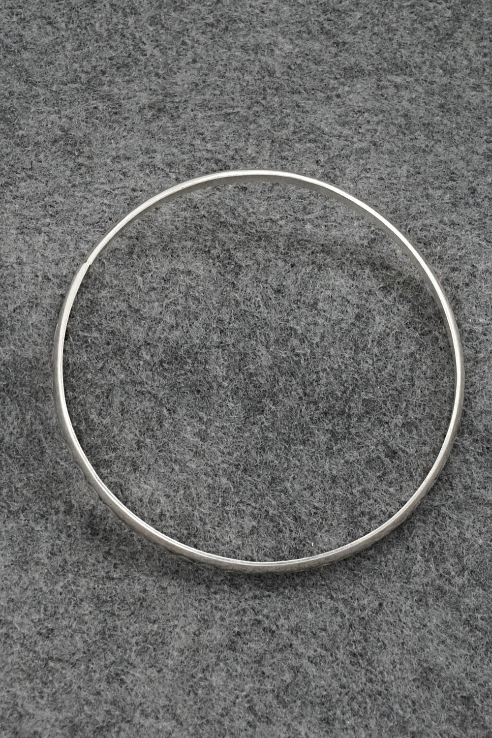 Sterling Silver Bangle Bracelet - Elaine Tahe