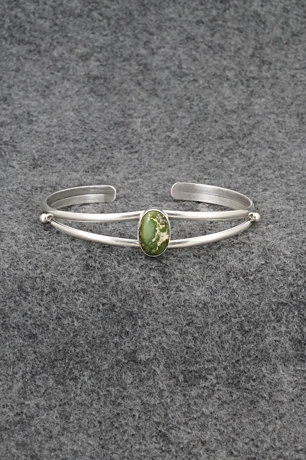 Turquoise & Sterling Silver Bracelet - Rosemary Saunders