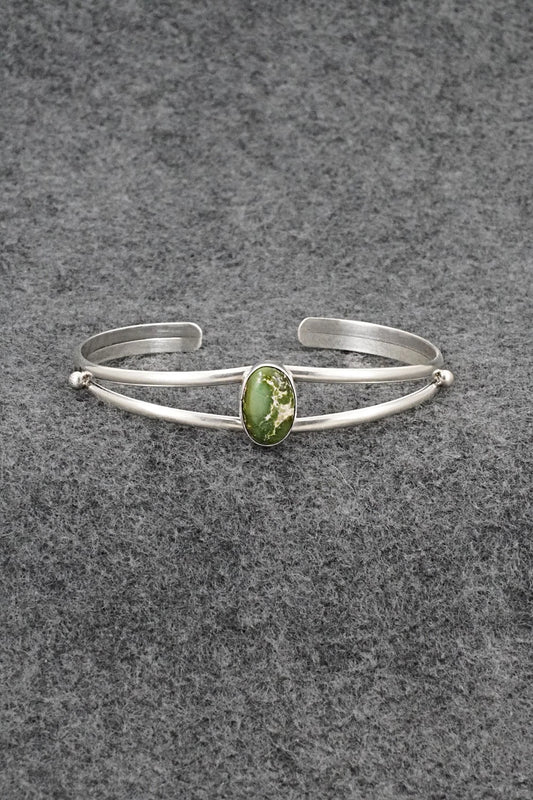 Turquoise & Sterling Silver Bracelet - Rosemary Saunders