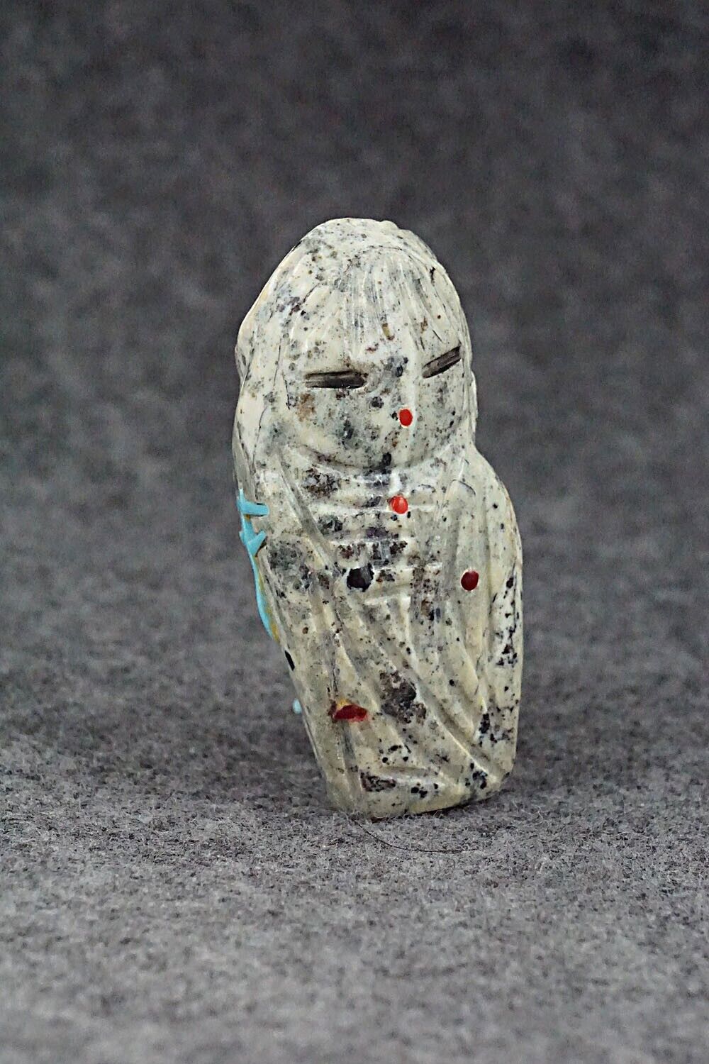 Corn Maiden Zuni Fetish Carving - Kevin Quam