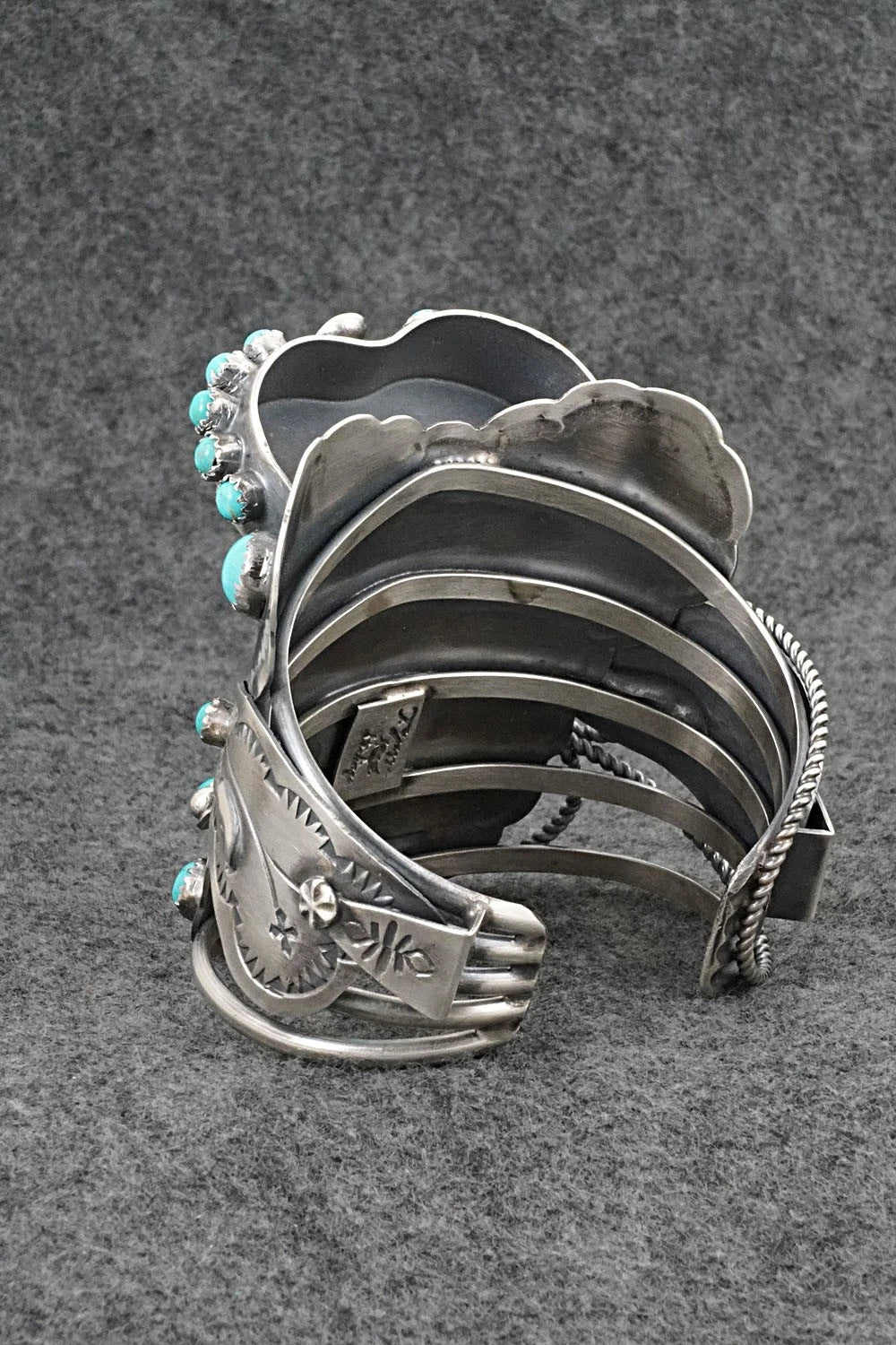 Turquoise & Sterling Silver Bracelet - Tim Yazzie