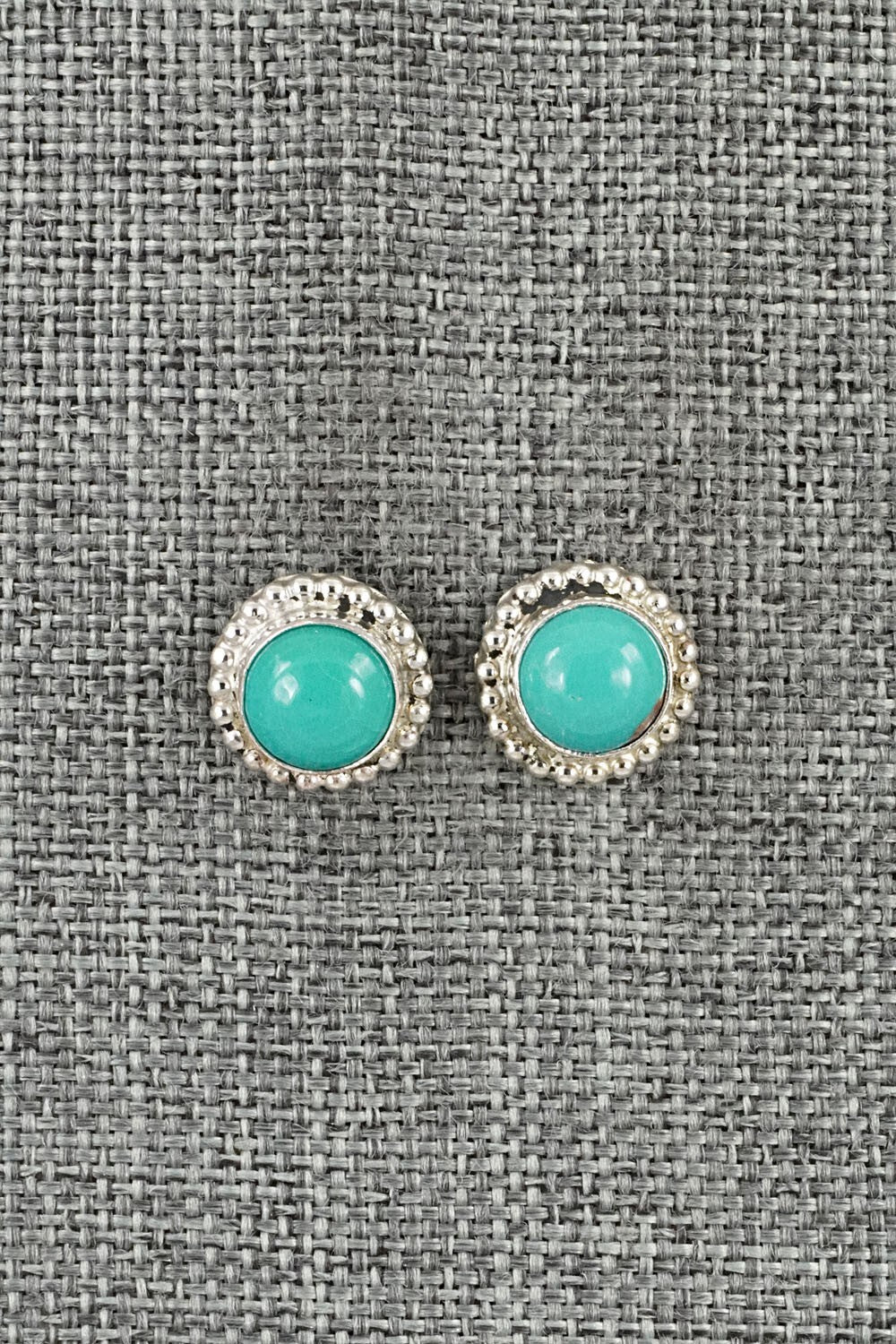 Turquoise & Sterling Silver Earrings - Byron Begay
