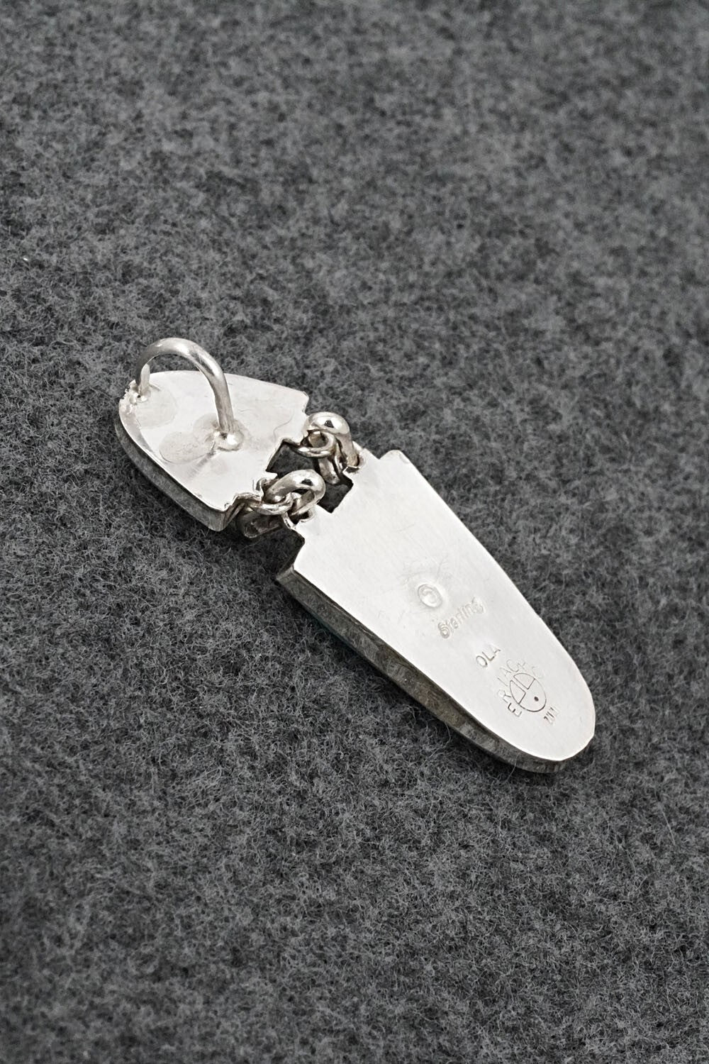 Multi-Stone & Sterling Silver Pendant and Earrings Set - Ola Eriacho