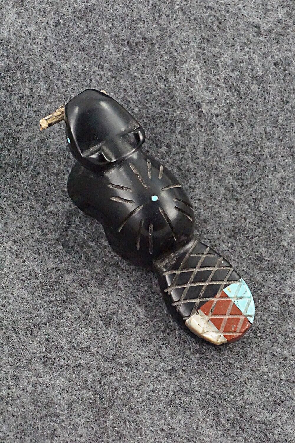 Beaver Zuni Fetish Carving - Brandon Phillips