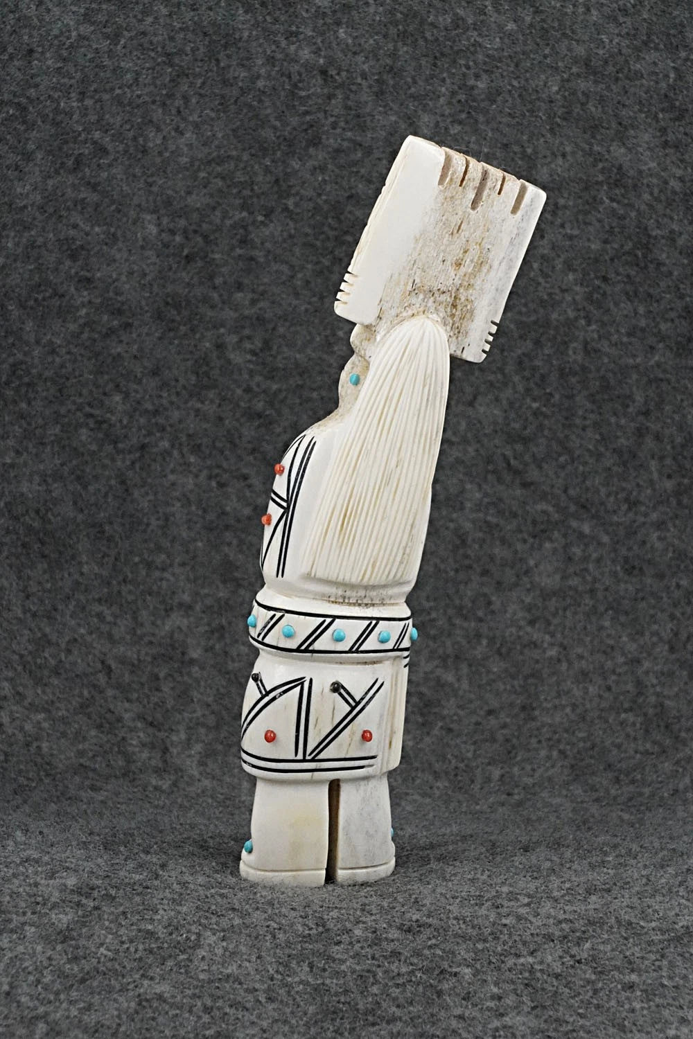 Corn Maiden Zuni Fetish Carving - Claudia Peina