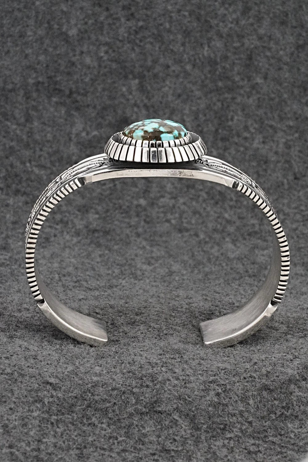 Turquoise & Sterling Silver Bracelet - Mark Yazzie