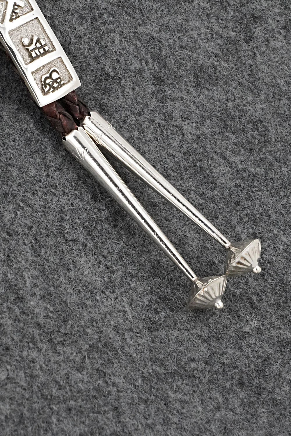 Sterling Silver Bolo Tie - Roger John