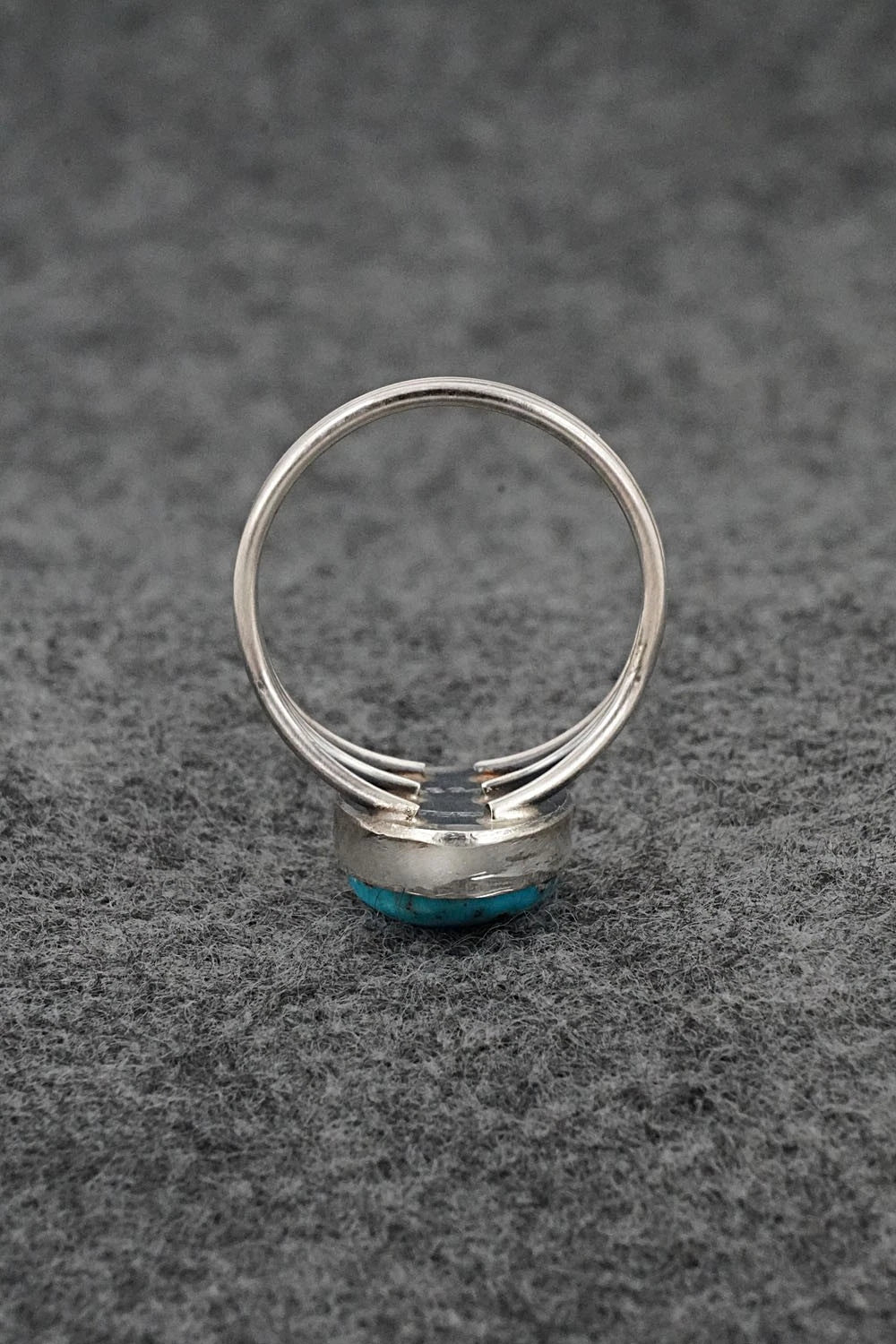Turquoise & Sterling Silver Ring - Rena Begay - Size 10