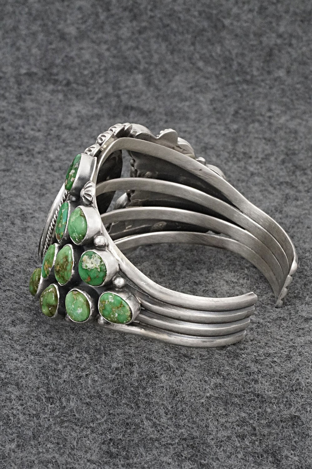 Turquoise and Sterling Silver Bracelet - Derrick Gordon