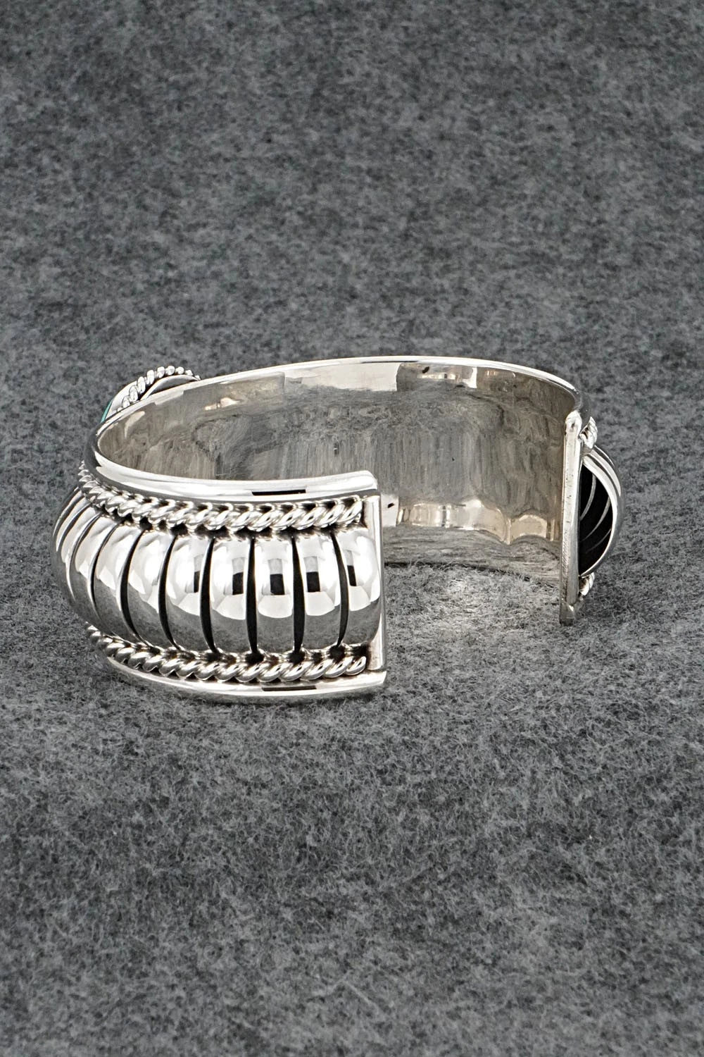 Turquoise & Sterling Silver Bracelet - Thomas Charley