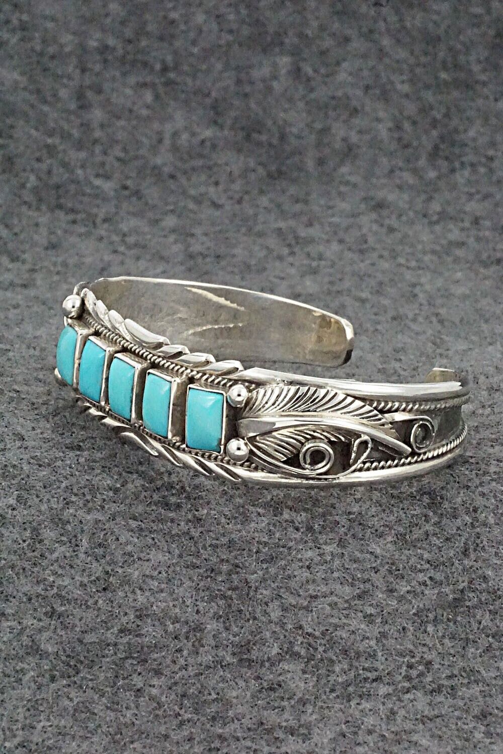Turquoise & Sterling Silver Bracelet - Davey Morgan