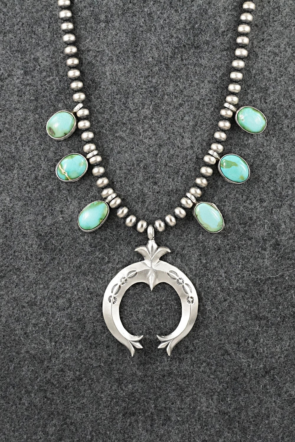 Turquoise & Sterling Silver Necklace - Latricia Largo